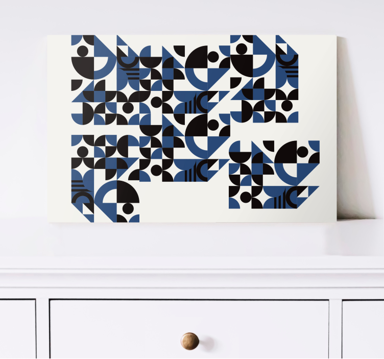 Dėlionės miesto dizaino paveikslainuotraukos koridoriui - „Tenstickers“