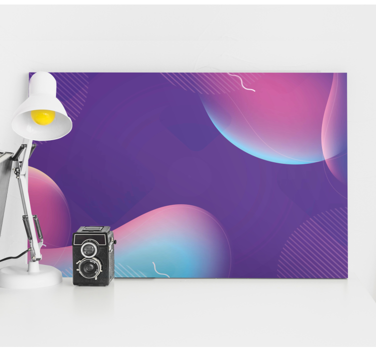 Modernus paveikslai ant drobės su abstrakčiais skysčiais - „Tenstickers“