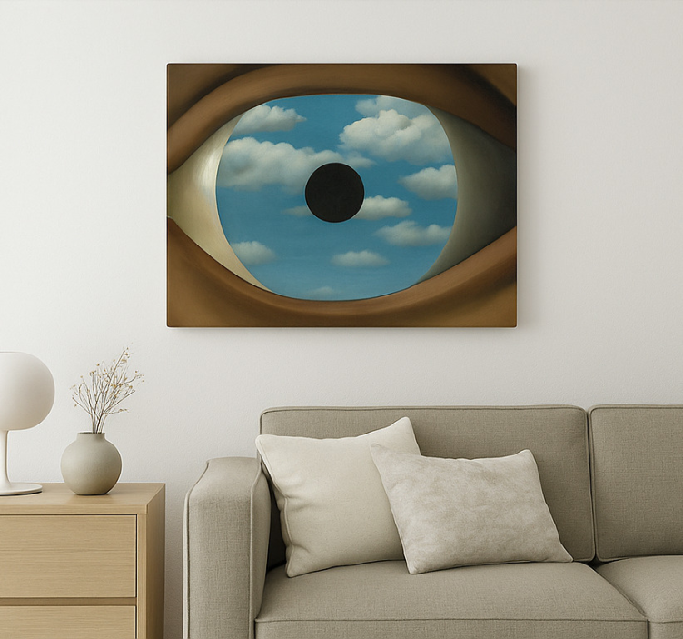 Netikras veidrodis Drobė menas - „Tenstickers“