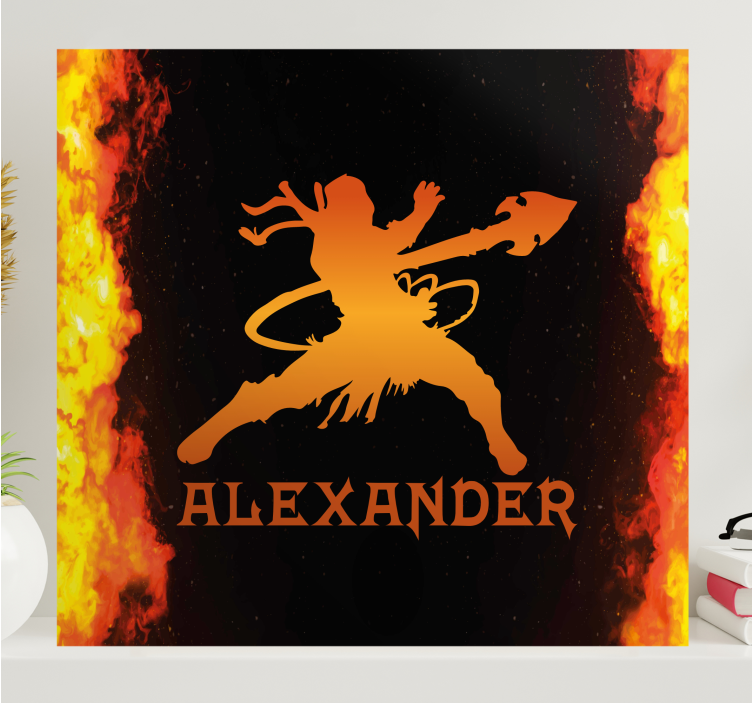 Originali nindzių dizaino asmeninė drobė - „Tenstickers“