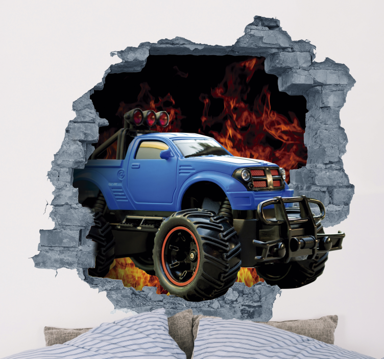 šaunus 3d automobilio lipdukas - „Tenstickers“