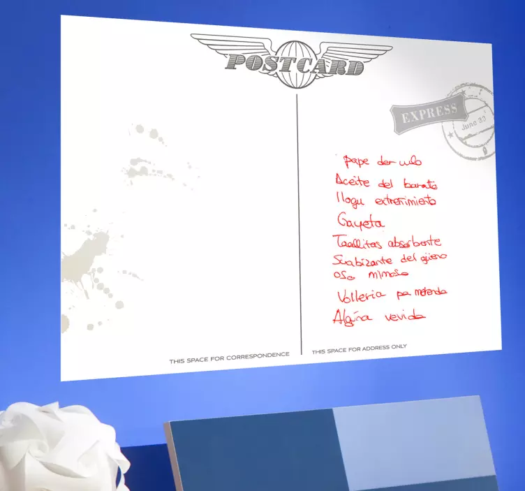 50-ųjų atvirukų lentos lipdukas - „Tenstickers“