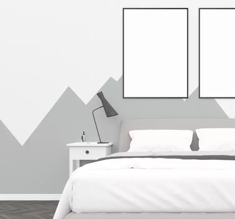 Kalno reljefo sienos lipdukas - „Tenstickers“