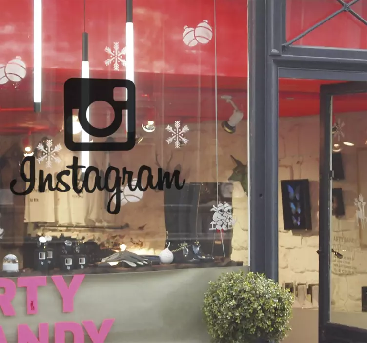 „instagram“ logotipo lipdukas - „Tenstickers“