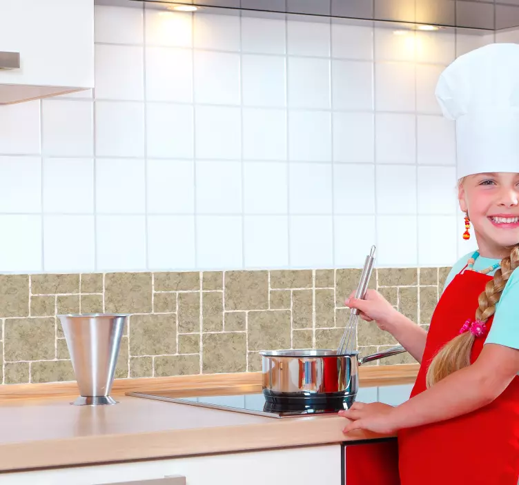 Marmurinės vonios plytelių lipdukas - „Tenstickers“