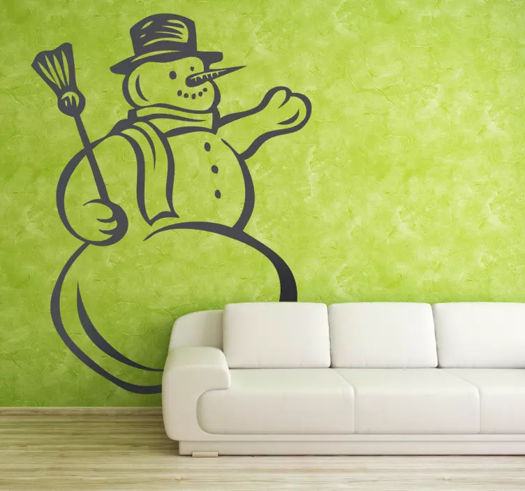 Sniego senelio animuotasis paveiksliukas - „Tenstickers“