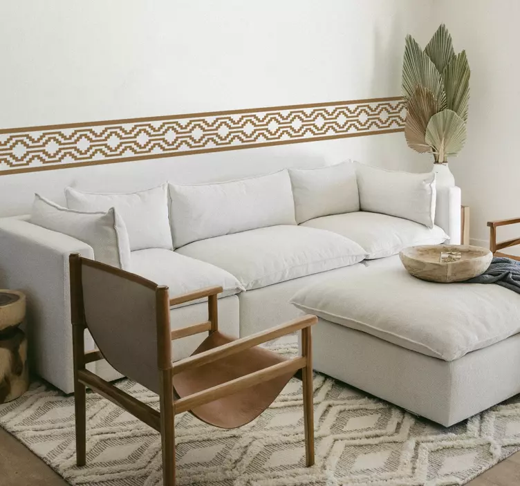 žalia geometrinė forma lipdukas svetainei - „Tenstickers“