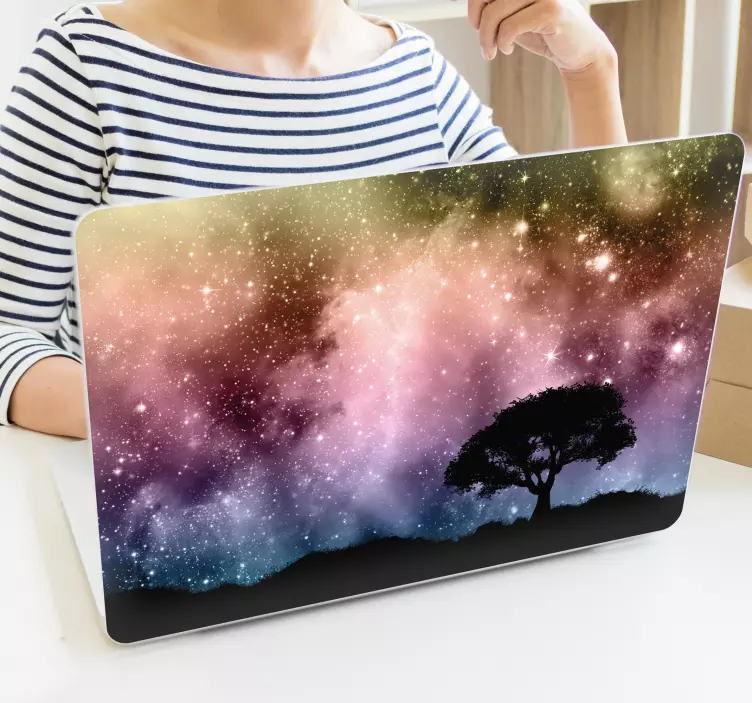 Asmeninis nešiojamojo kompiuterio lipdukas - „Tenstickers“