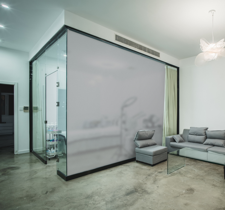 Permatomas stiklo lipdukas - „Tenstickers“