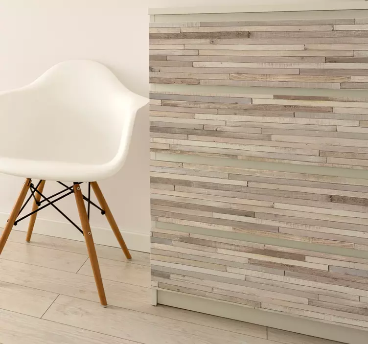 Medinių baldų imitacija - „Tenstickers“