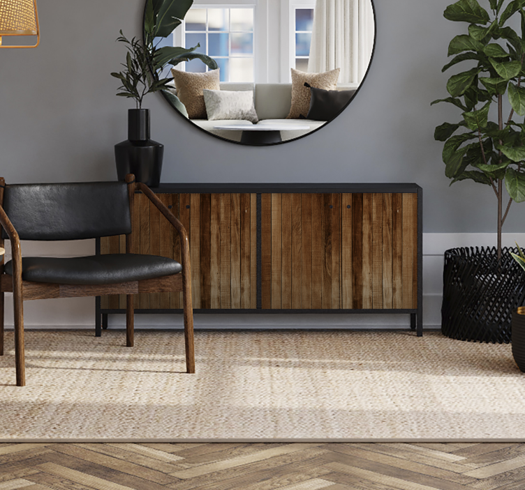 Medinės juostelės baldų lipdukas - „Tenstickers“