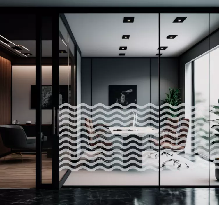 Translucidus bangos lipdukas ant stiklo - „Tenstickers“