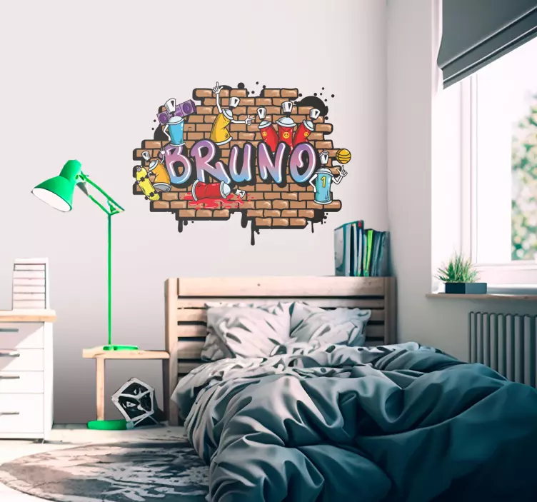 "Life is beautiful"Gyvenimas yra gražus. Miesto sienų lipdukai - „Tenstickers“