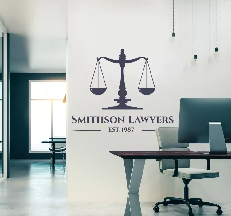 Kustomizuojamos teisingumo skalėsKustomizuojamos teisingumo skalė - „Tenstickers“