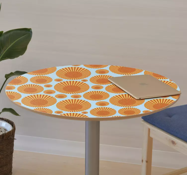 70-ųjų saulės baldų lipdukas - „Tenstickers“