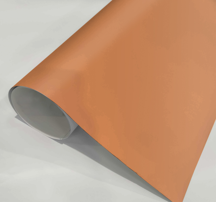 Abrikosų traškutis paprastos spalvos lipdukas - „Tenstickers“