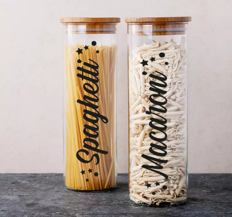 Asmeninio vardo vandens butelio lipdukas - „Tenstickers“