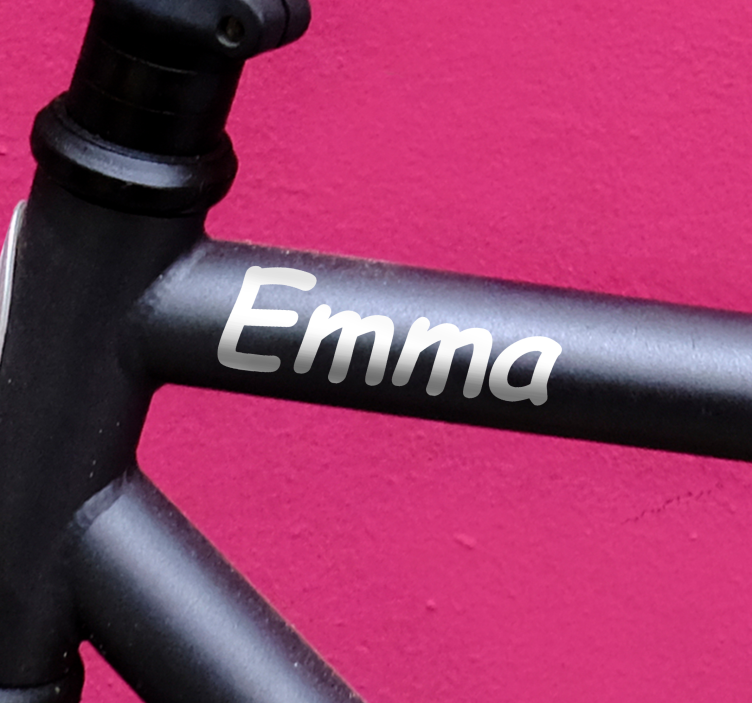 Ranka rašytas stilius lipdukai dviraciams - „Tenstickers“