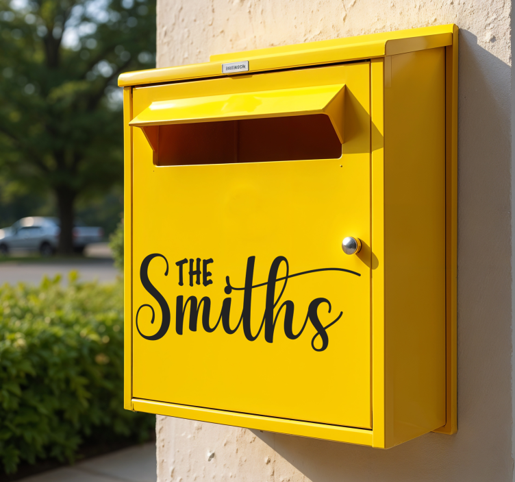 Pašto dėžutės pavadinimas pašto dėžutės lipdukas - „Tenstickers“