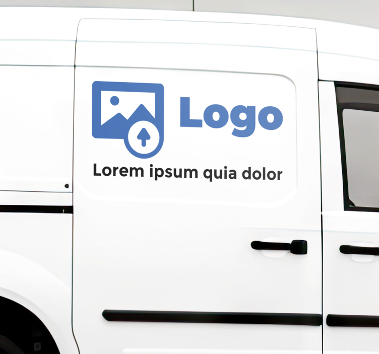 Personalizuotas tekstas ir logotipas automobilio lipdukas - „Tenstickers“
