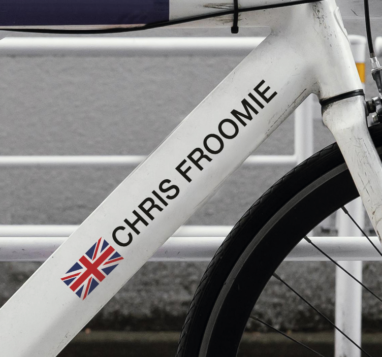 Plento dviratis lipdukai dviraciams - „Tenstickers“