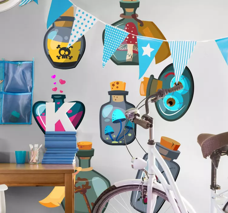 7 gėrimų butelių rinkinys - „Tenstickers“