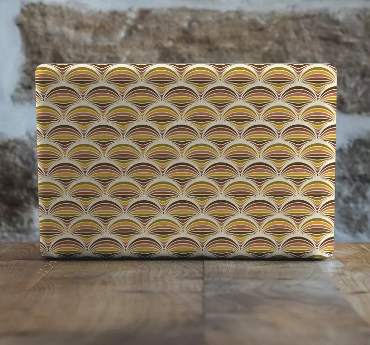 70-ųjų modelio nešiojamųjų kompiuterių vinilo odos - „Tenstickers“