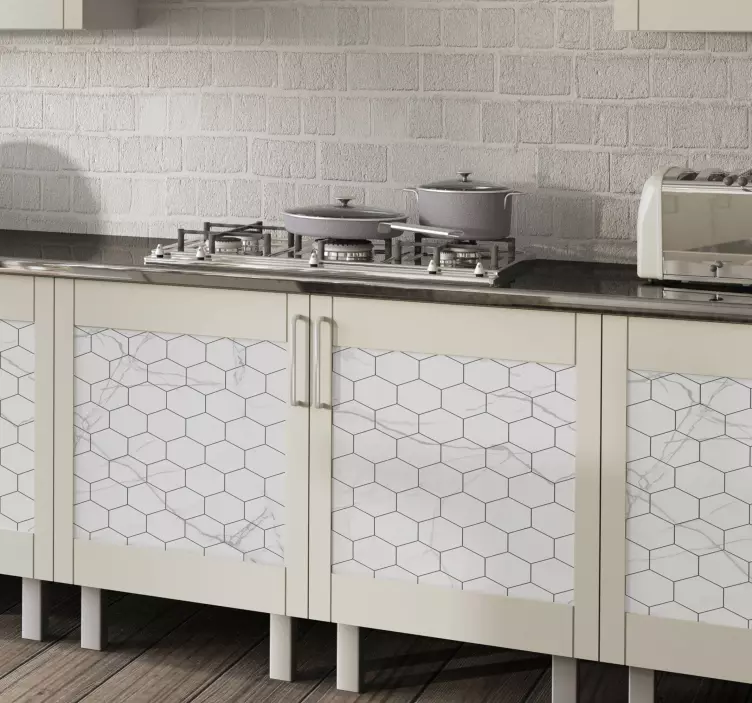 Akmens tekstūros baldų lipdukas - „Tenstickers“