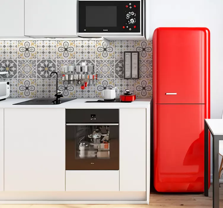 „amiaz cemento plytelės“ vinilo lipdukas - „Tenstickers“