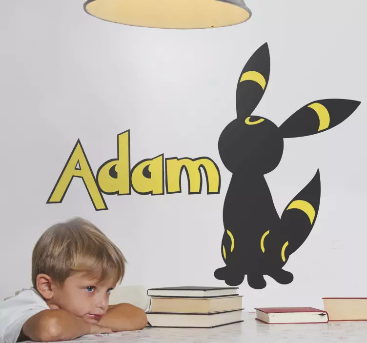 Anime pokemon iliustracijos lipdukas - „Tenstickers“