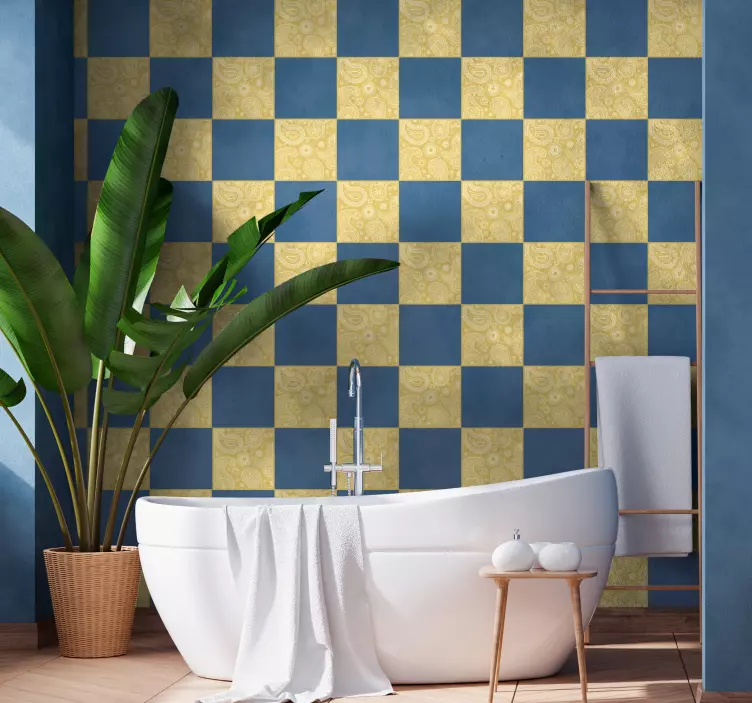 Arabų „paisley“ dekoravimo sienos lipdukas - „Tenstickers“