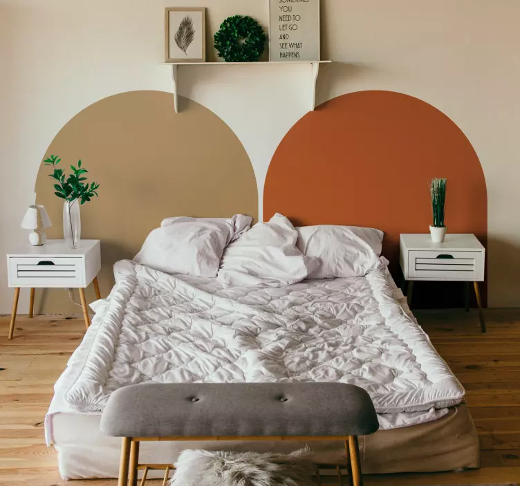 Arkos figūros vinilo sienos lipdukas - „Tenstickers“