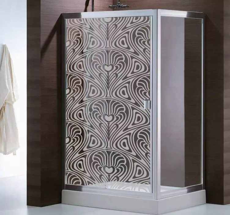 Art nouveau dušo lipdukas - „Tenstickers“