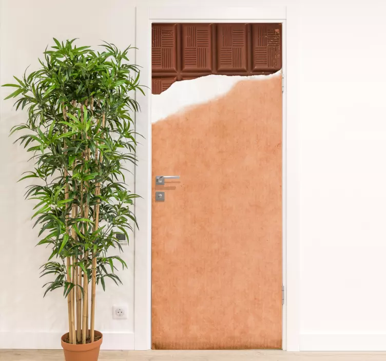 Atvirų šokoladinių batonėlių durų lipdukas - „Tenstickers“