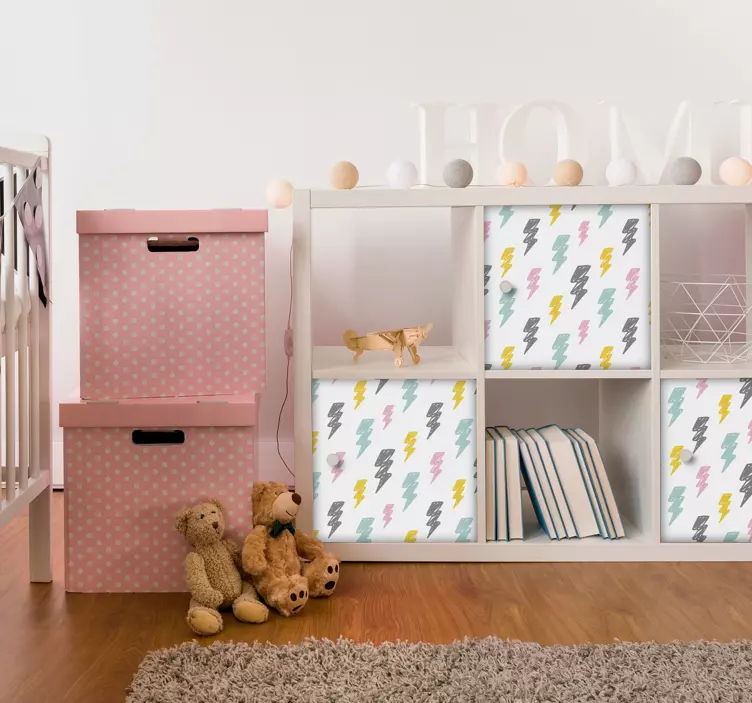 Audros modelių baldų lipdukas - „Tenstickers“