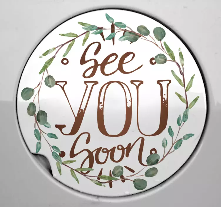 Automobilio lipdukas iki greito pasimatymo - „Tenstickers“