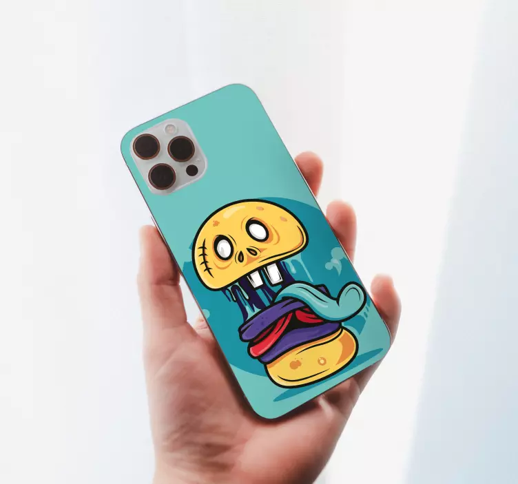 Baisus kaukolės soda gyvūnų lipdukas - „Tenstickers“