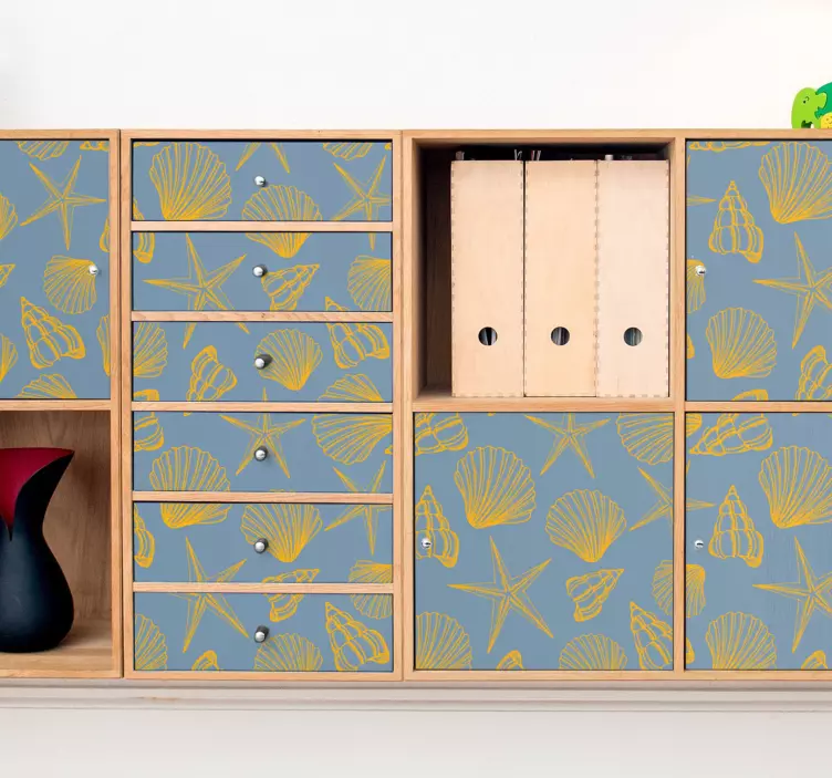 Baldų lipdukas po jūra - „Tenstickers“