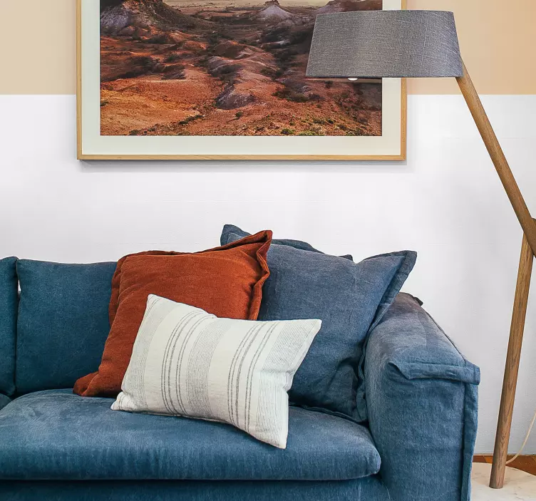 Baltas paprastas lakštinis vinilas sienai - „Tenstickers“