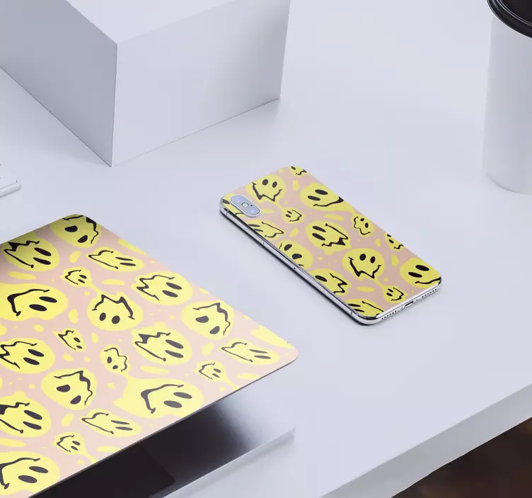 Besišypsančio vaiduoklio raštas gyvūnų lipdukas - „Tenstickers“