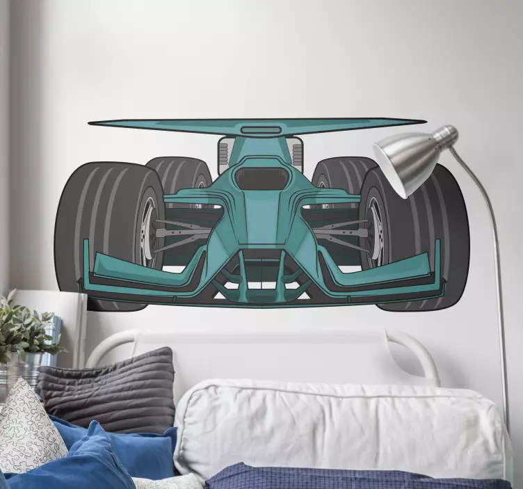 Bolido iliustracijos automobilio animuotasis paveiksliukas - „Tenstickers“