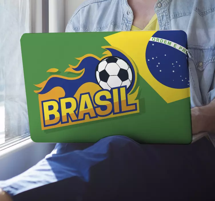 Brazilijos futbolo nešiojamojo kompiuterio animuotasis paveiksliu - „Tenstickers“