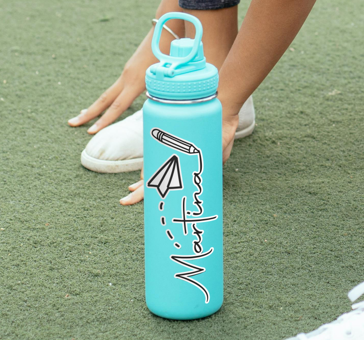 Butelio pavadinimas pritaikomas lipdukas - „Tenstickers“