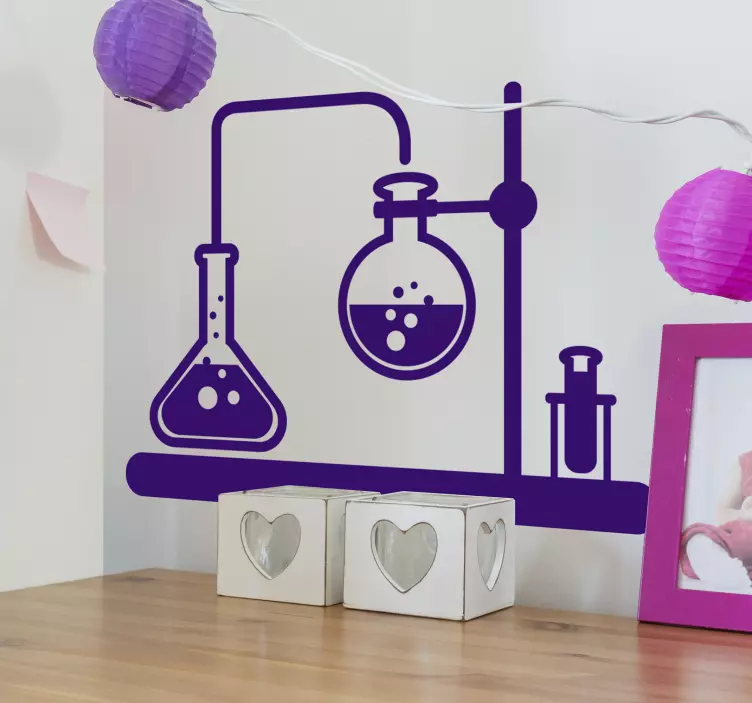 Chemijos mokslo lipdukas - „Tenstickers“