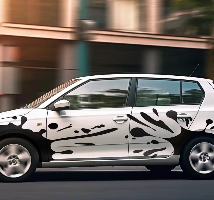 Dažų dėmės Lipdukai automobiliams - „Tenstickers“