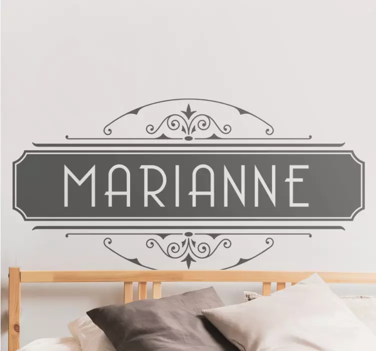 Dekoratyvinis asmeninis vardo lipdukas - „Tenstickers“