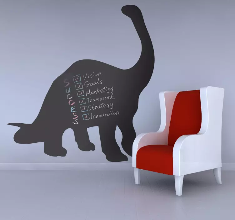 Diplodocus dinozaurų lentos lipdukas - „Tenstickers“