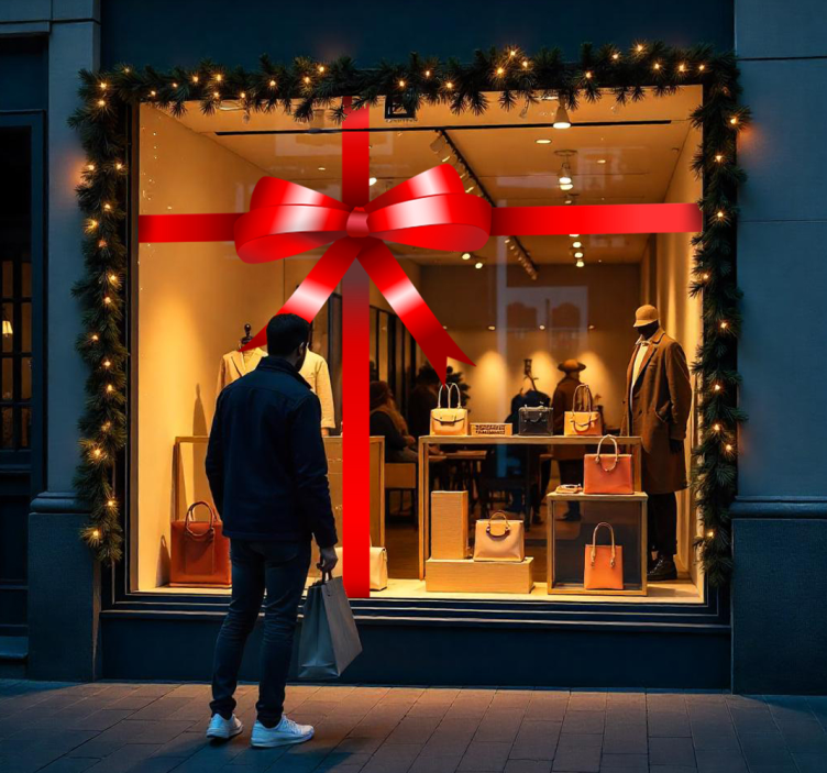 Dovanų lankas gyvūnų lipdukas - „Tenstickers“