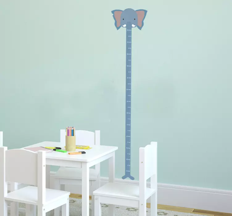 Dramblio ūgio lentelė vaikams - „Tenstickers“