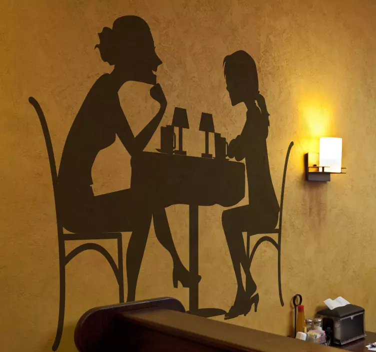 Draugų vakarienės animuotasis paveiksliukas - „Tenstickers“